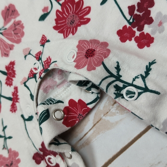 Just One You Carter's Floral Romper - Picture 4 of 8